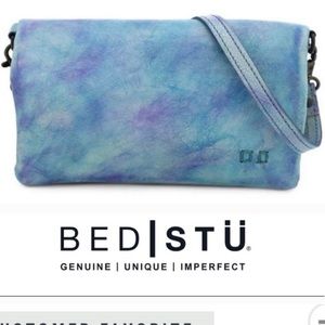 NWT BED STU Cadence Atlantis Blue Crossbody bag